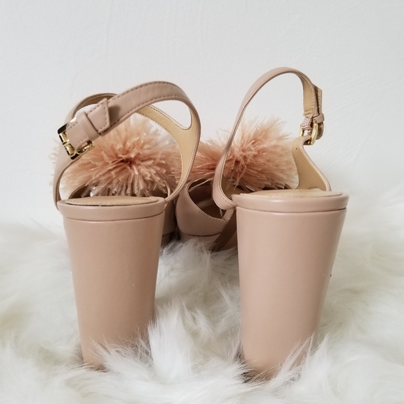 Michaels Kors Fara heels feather sandals - Picture 6 of 8